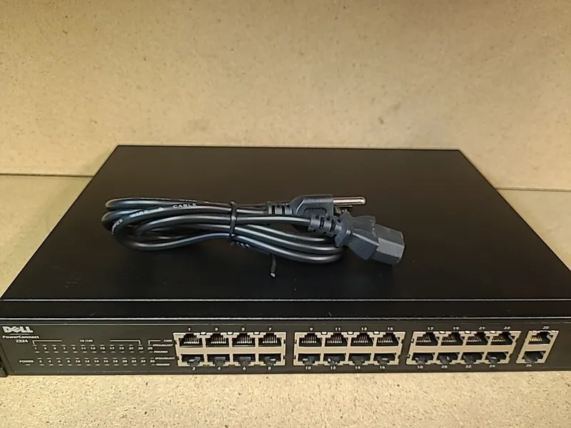 Коммутатор Dell PowerConnect 2324 24-Port Gigabit Rackmount Switch Unmanaged RJ-