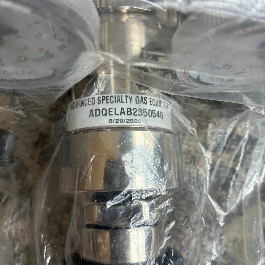 Трубопроводная арматура ASGE BSG2-50 2-Stage High Purity Gas Regulator CGA-540 3 — фото лота 1