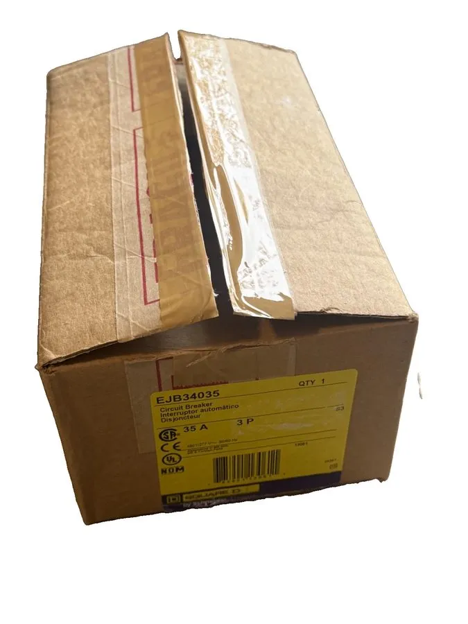 Автоматический выключатель EJB34035 SQUARE D 3 POLE 35 AMP 480V BOLT-ON CIRCUIT 