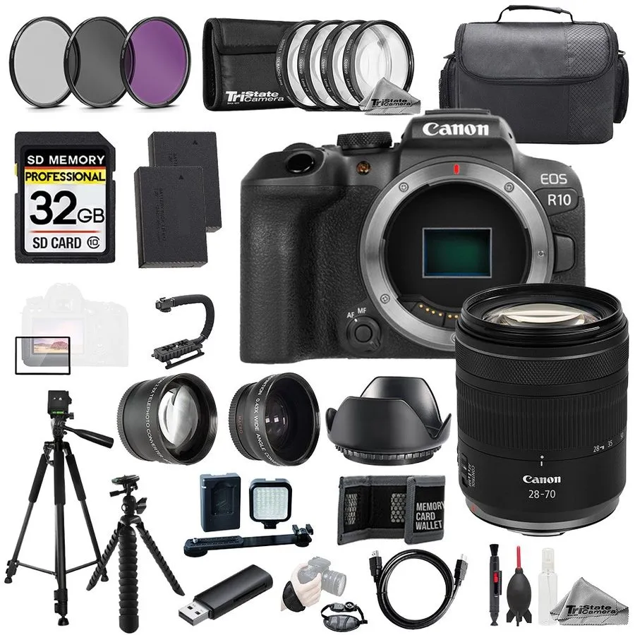 Объектив Canon EOS R8 + RF 14-35mm f/4 L IS USM Lens+32GB+ExtBat+9PCFltr-MEGAKit