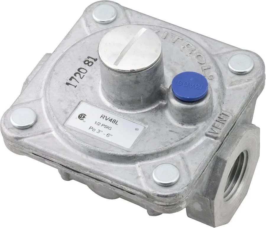 Трубопроводная арматура Maxitrol RV48L-3/4 RV48L Natural Gas Pressure Regulator,