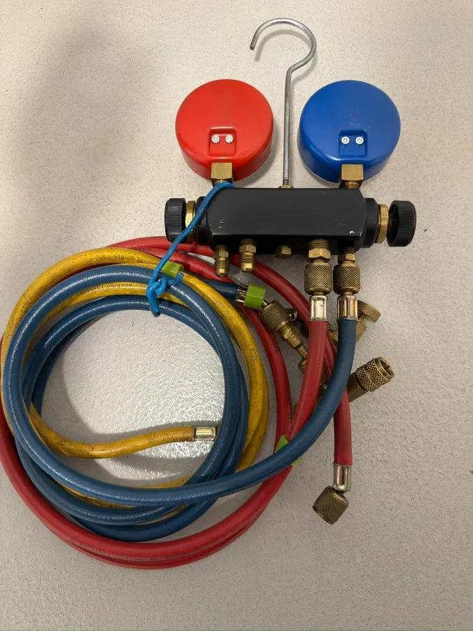 Манометрический коллектор REFCO BM4-3-DS-CLIM 4-Way HVAC Refrigeration Manifold — фото лота 2