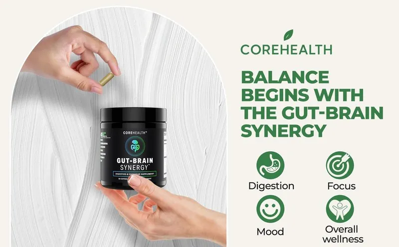 Сервер Gut-Brain Synergy Probiotic Nootropic 30Billion CFU Psychobiotic + Prebio — фото лота 2