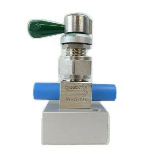 Клапан Swagelok SS-DLVCR4 Stainless Steel Diaphragm Valve 1/4" VCR