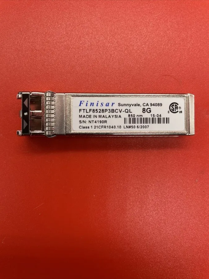 Трансивер FTLF8528P3BCV-QL Finisar 8.5Gbps 850nm SFP+ Transceiver Grade A