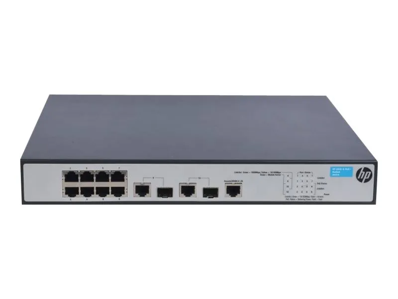 Коммутатор HP 1910-8-PoE+ Switch US EN JG537A