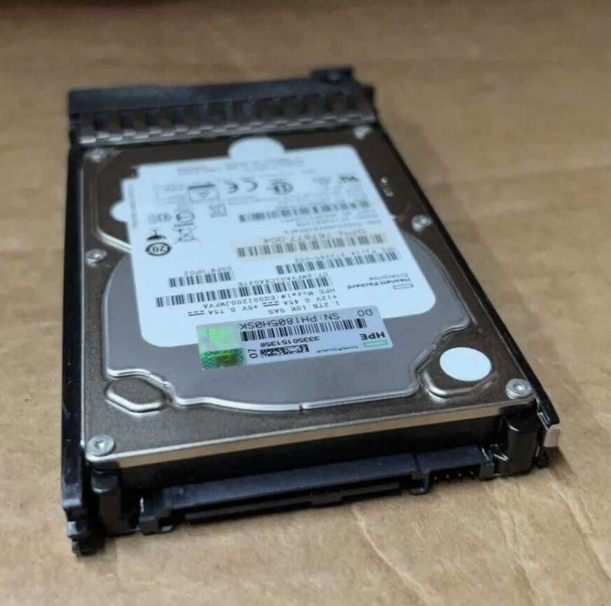 Жёсткий диск 787648-001 J9F48 HPE MSA 1.2TB 12G SAS 10K SFF 2.5inch HDD 787677-0