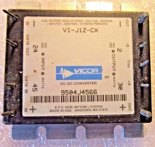Модуль VI-J1Z-CX VICOR DC-DC CONVERTER MODULE 2VDC OUTPUT 30 WATTS