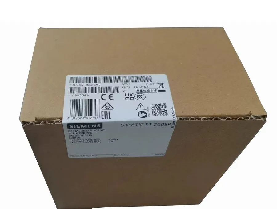 Модуль ввода-вывода 6ES7512-1SM03-0AB0 CPU 1512SP F-1 PN