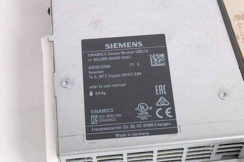 Частотный преобразователь 6SL3055-0AA00-5AA3 Siemens 24VDC Sensor Module Sinamic — фото лота 4