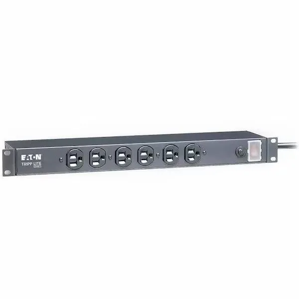 ИБП Tripp Lite Series 1U Rack-Mount Network Server Power Strip, 120V, 15A, 6-Out