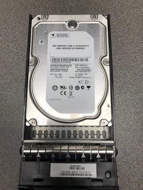 Жёсткий диск IBM 3TB 85Y6187 3.5" LFF 7.2K RPM SAS 6Gb/s Hot Swap V7000 G1 Enter