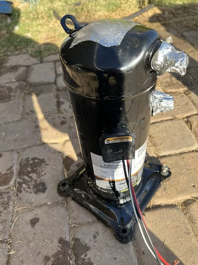 Компрессор COPELAND SCROLL COMPRESSOR model ZP31K5E TFD 800 year 2024 460v 3phas — фото лота 2