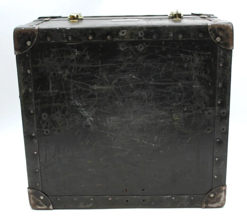 Таль 11x15x17" Large WESTERN ELECTRIC Vtg Industrial Carrying Case R-1496 HOIST  — фото лота 2