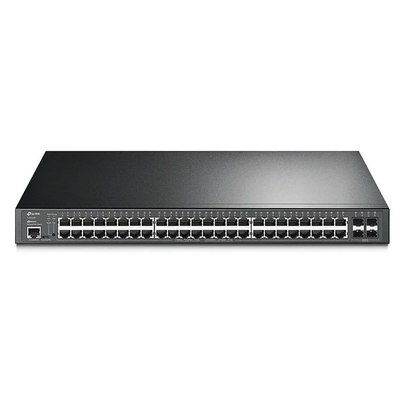 Коммутатор TP-Link TL-SG3452P JetStream 52-Port Gigabit L2+ Managed Switch 48-Po
