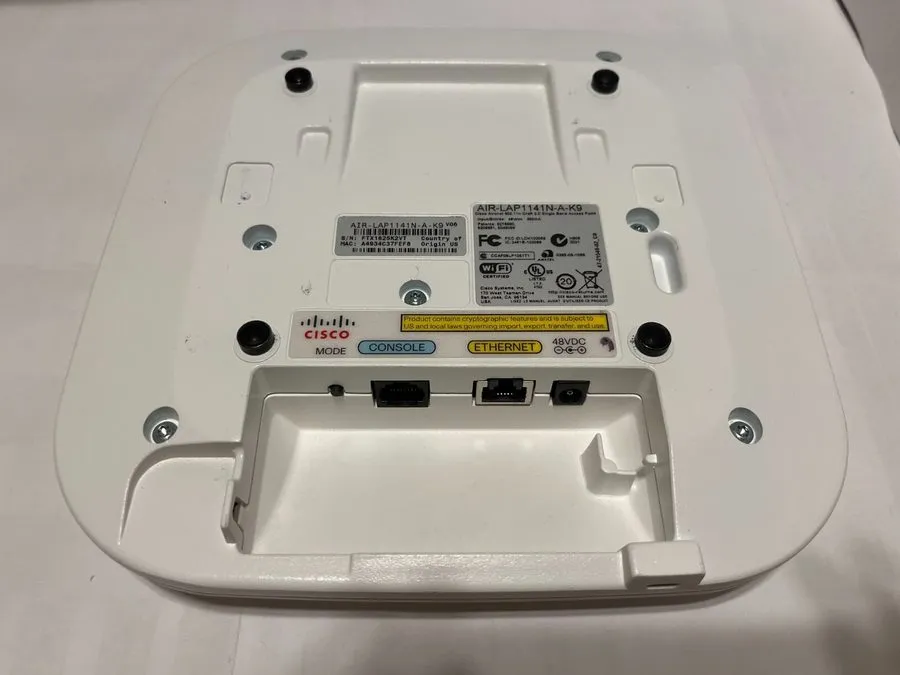 Точка доступа Wi-Fi CISCO AIRONET AIR-LAP1141N-A-K9 802.11G/N POE ACCESS POINT S — фото лота 2