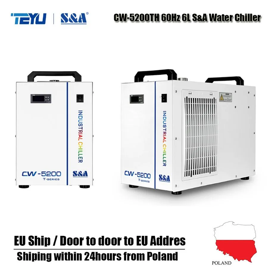 Лазерный гравёр Industrial Water Chiller для CNC/CO2 Laser Engraver Machines CW-