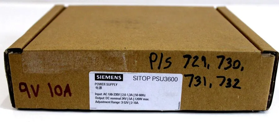 Блок питания SIEMENS 6EP33430SA000AY0 POWER SUPPLY SITOP PSU3600