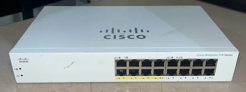 Коммутатор CISCO 110 CBS110-16PP ETHERNET SWITCH