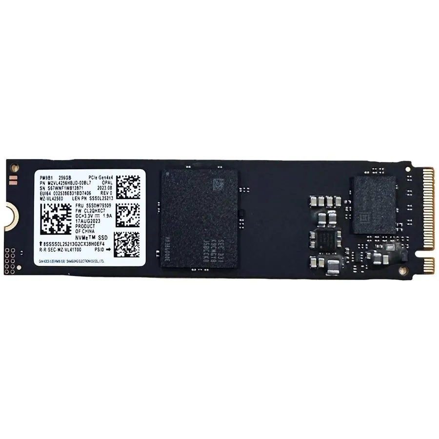 SSD-накопитель Samsung PM9B1 256GB M.2 2230 NVMe PCIe Gen4 Internal SSD