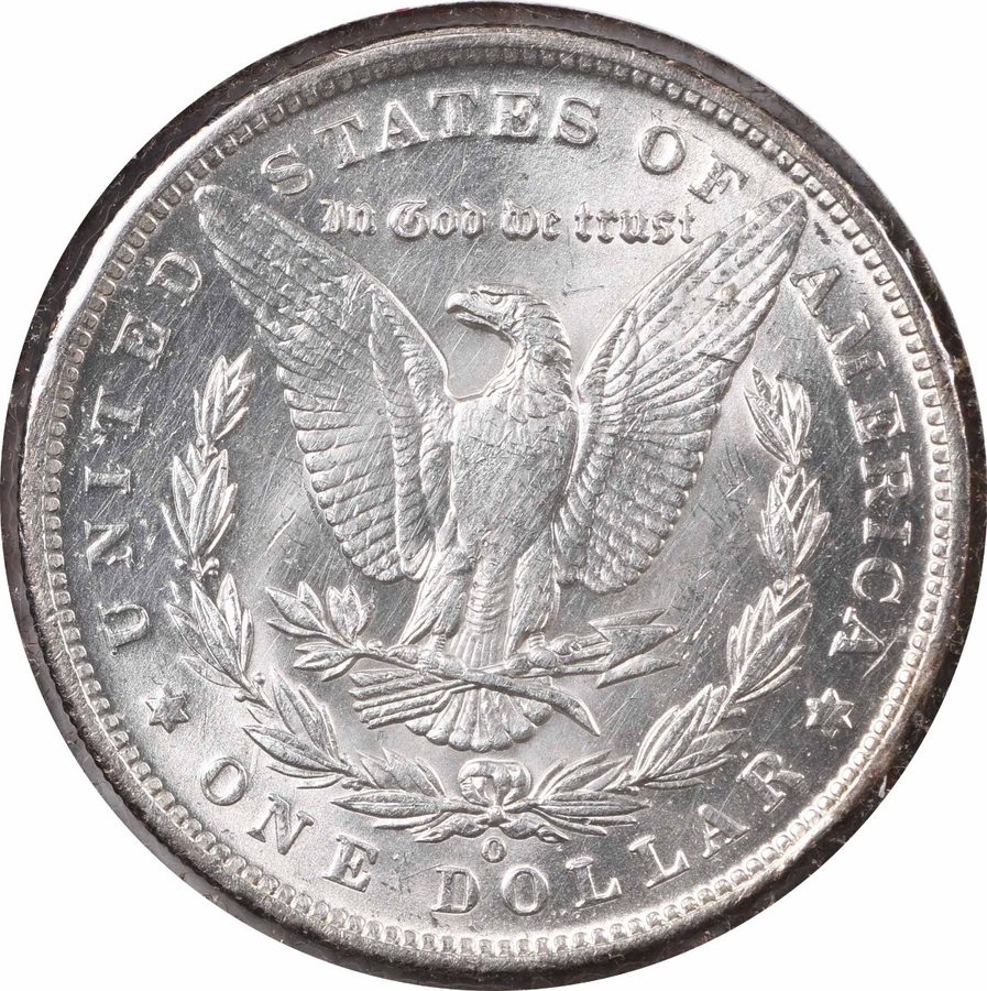 Измерительный инструмент 1890-O Morgan Silver Dollar VAM 10 Comet Variety 1890 O