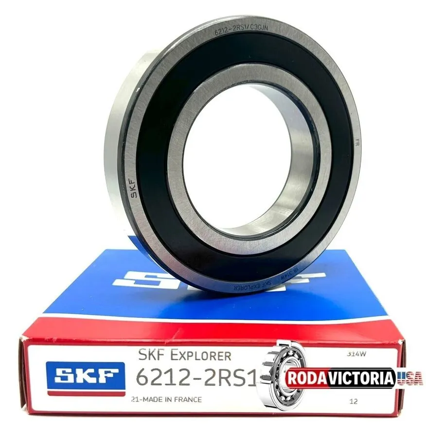 Подшипник SKF 6209 2RS1/GJN Deep Groove Ball Bearing, Rubber Sealed 45x85x19 mm