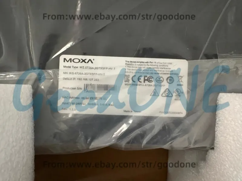 IIoT-устройство MOXA IKS-6726A-2GTXSFP-HV-T 26-port Industrial Ethernet Switch