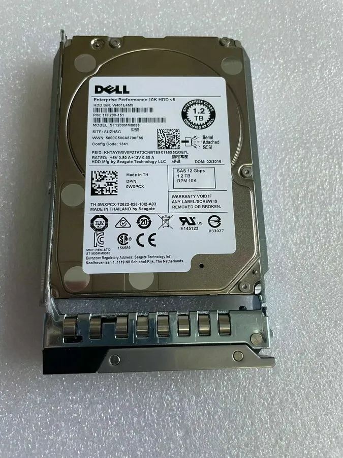 Жёсткий диск Dell 400-AJPD 12Gb/s 1.2TB 10K SAS 2.5" Gen13 Hard Drive