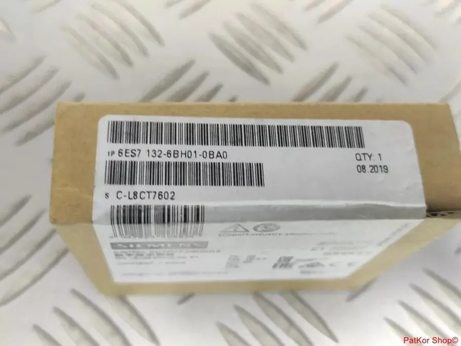 Модуль ввода-вывода 6ES7132-6BH01-0BA0 SIEMENS SIMATIC ET 200SP DQ 16x 24V DC/0.