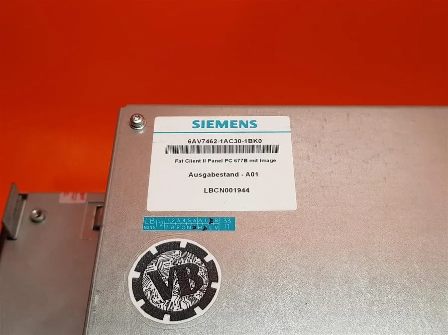 Промышленный компьютер Siemens Fat Client II Panel PC 677B 6AV7462-1AC30-1BK0 — фото лота 1