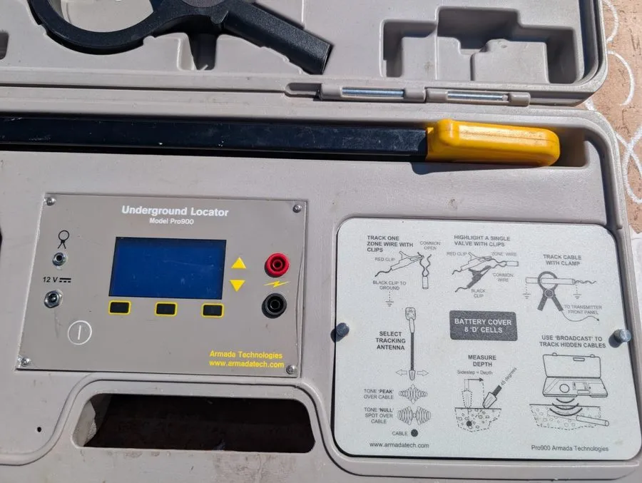 Трассоискатель Armada Technologies PRO900 Digital Underground Cable Locator — фото лота 2