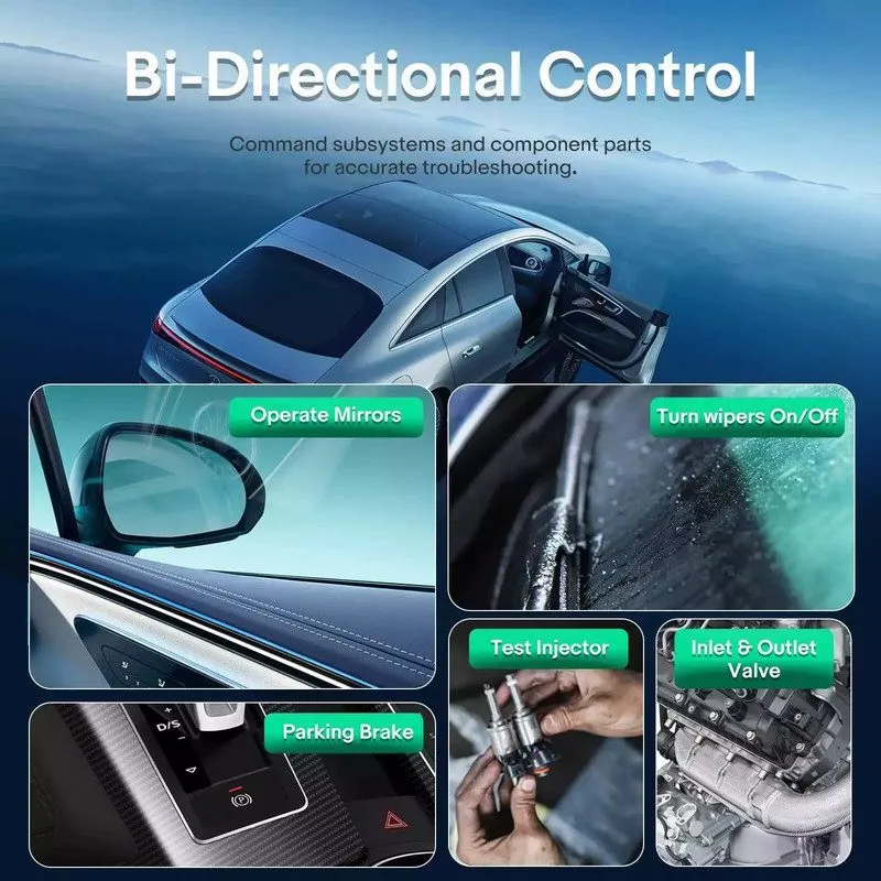 Диагностический сканер 2026 LAUNCH X431 CRP919 EV Electric Car Diagnostic Scanne — фото лота 2
