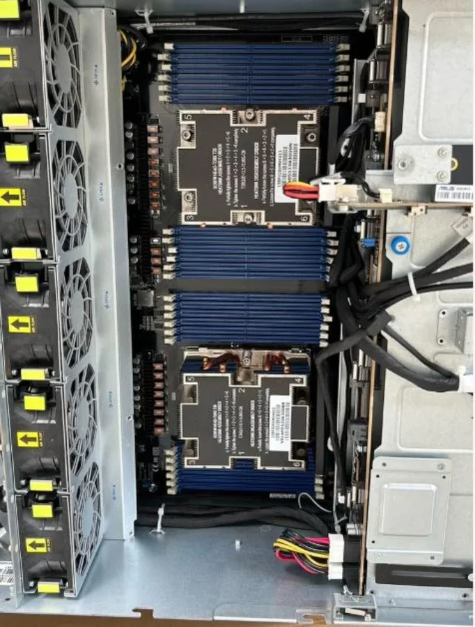 Сервер ASUS ESC8000A-E12 4U 8 GPU Server — фото лота 2