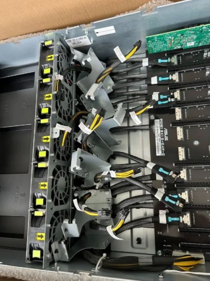 Сервер ASUS ESC8000A-E12 4U 8 GPU Server — фото лота 3