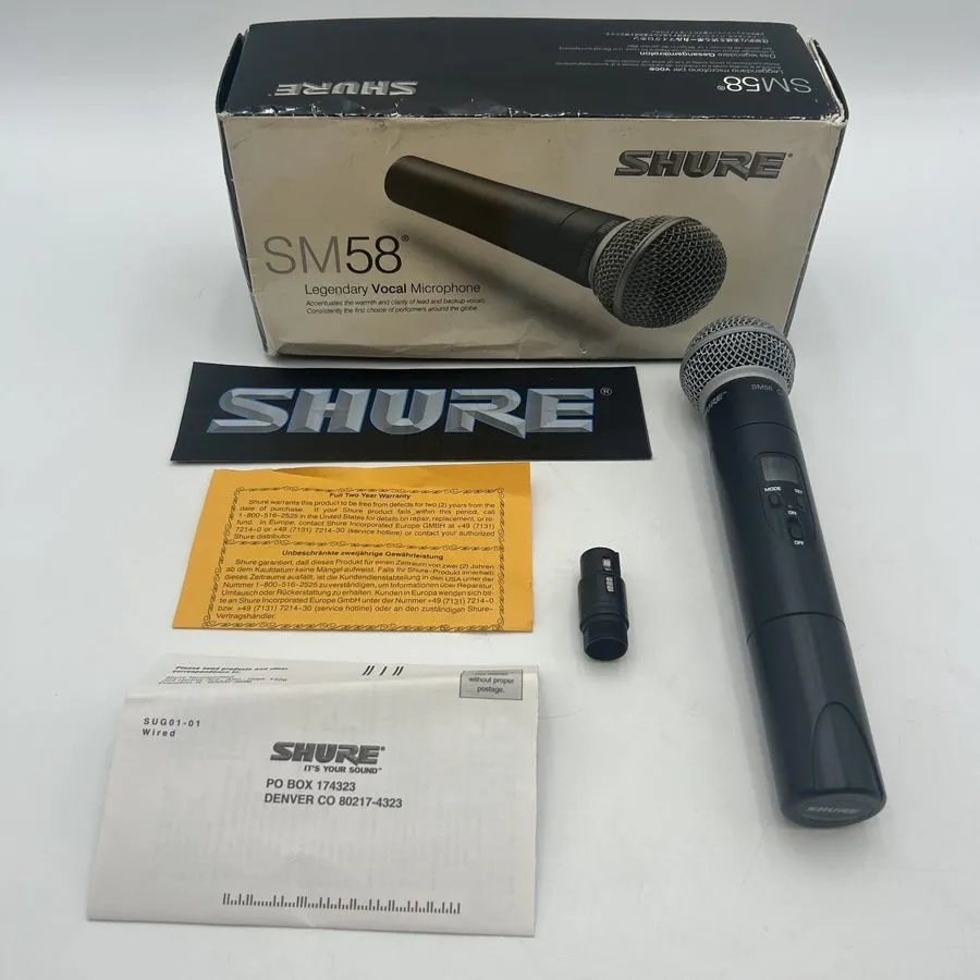 Радиосистема Shure ULX2-G3 Wireless Microphone 470-506 Mhz. Excellent Condition — фото лота 1