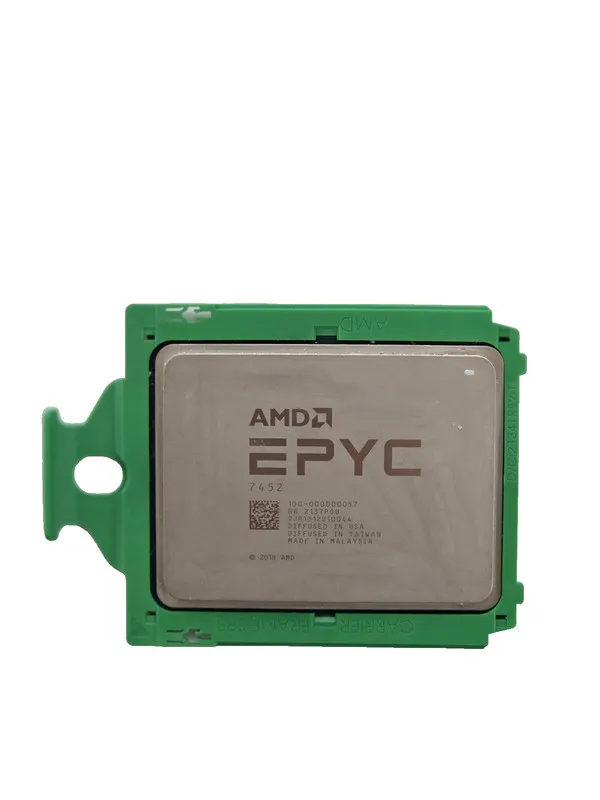 Процессор AMD EPYC 7452 32 cores 64 threads 2.35GHz up to 3.35GHz 155w cpu proce