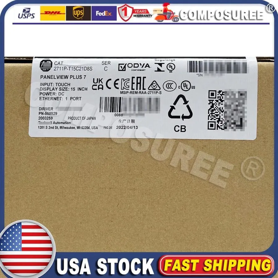 Панель оператора AB2711P-T15C21D8S HNI PanelView Plus 7 Standard Terminal USA