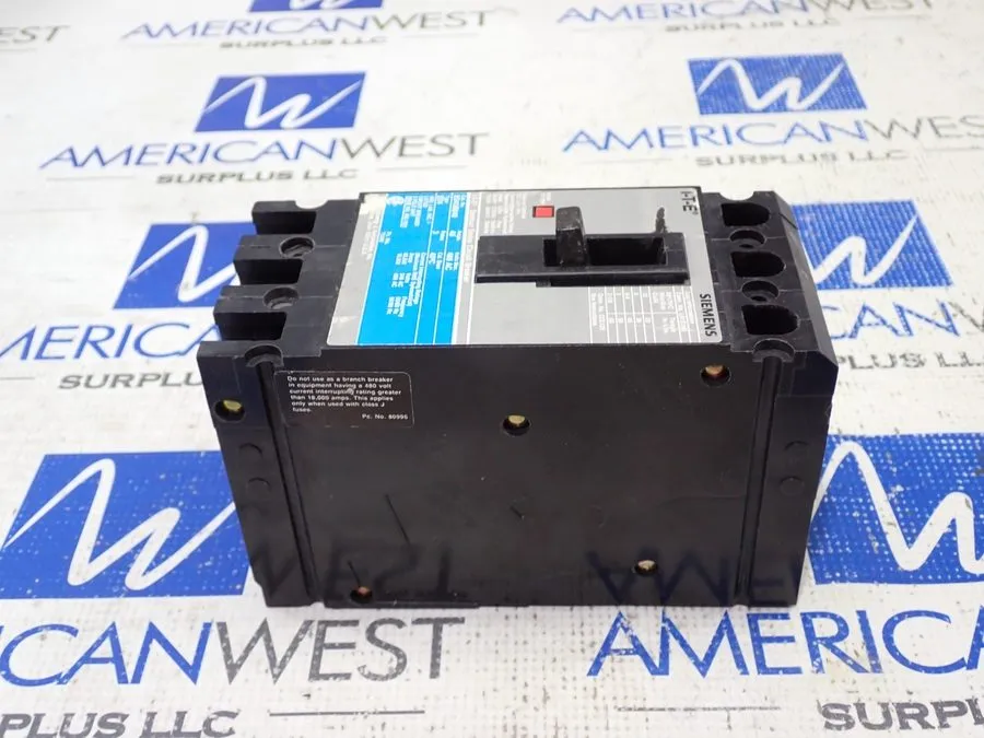 Автоматический выключатель Siemens Sentron ED43B040 Molded Case Circuit Breaker 