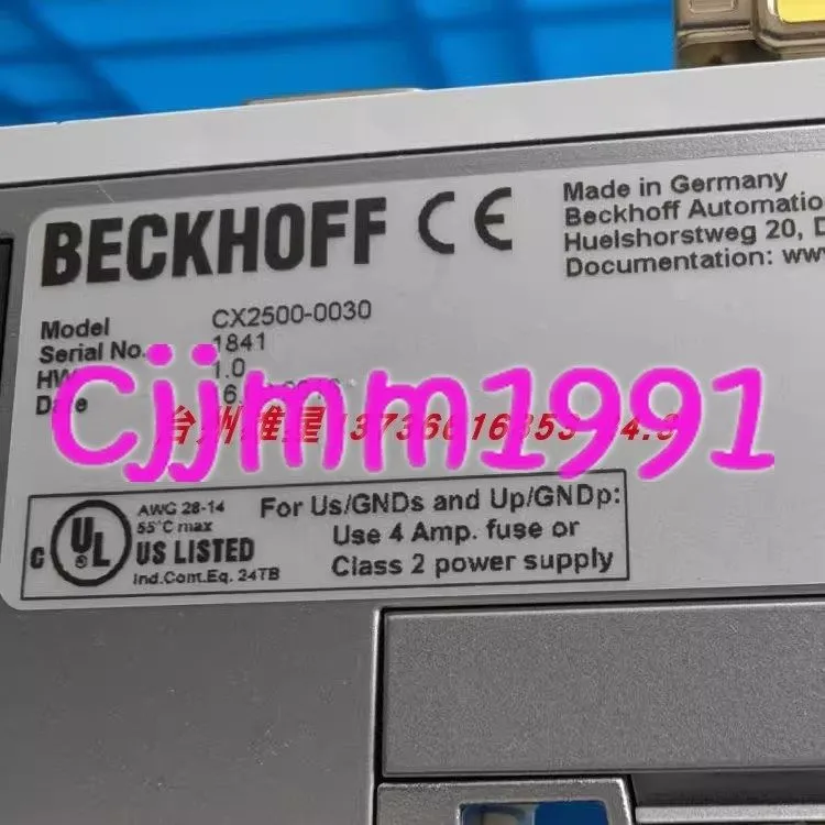 IIoT-устройство BECKHOFF CX2500-0030 CX2030-0130 CX2100-0004