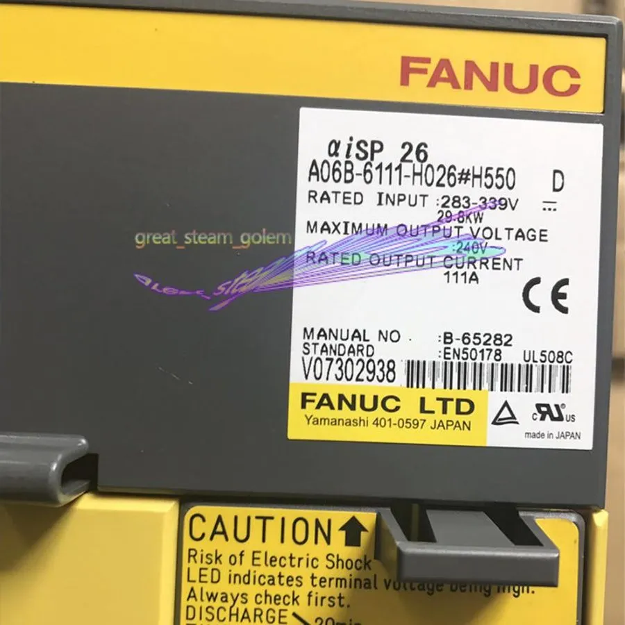 Сервоусилитель Fanuc Servo Drive Amplifier A06B-6111-H026#H550