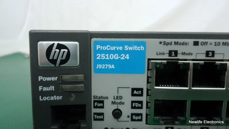 Коммутатор HP ProCurve 2510G-24 J9279A 24-Port Gigabit Ethernet Switch