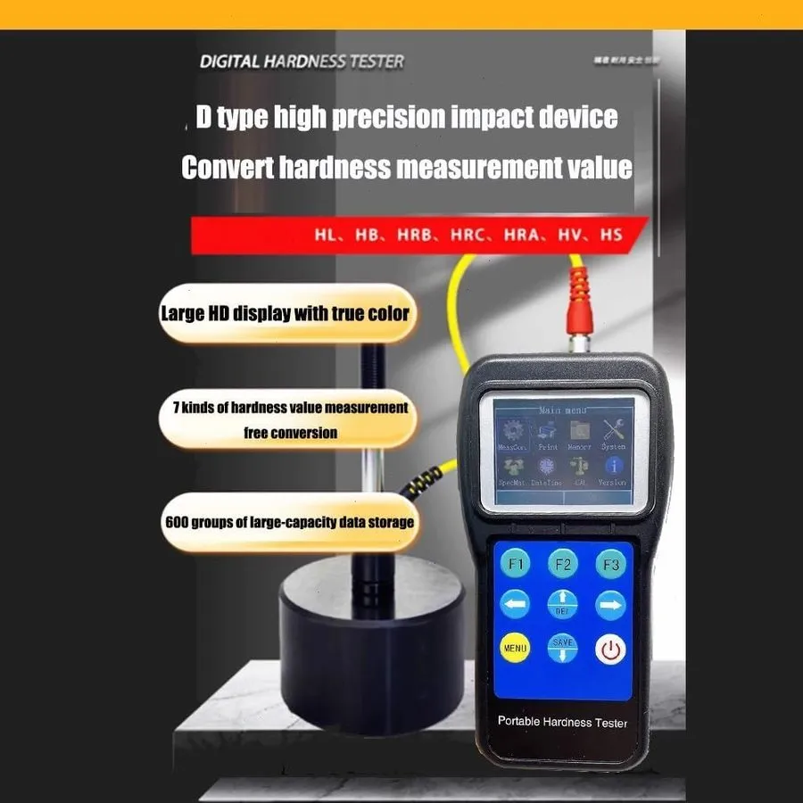Твердомер Portable Leeb Hardness Tester Meter Durometer with Measuring Range HLD — фото лота 1