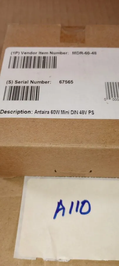 Блок питания MDR-60-48 MEANWELL 60W 48VDC 1.25A 115/230VAC Industrial DIN Rail P