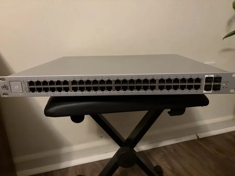 Коммутатор Ubiquiti UniFi US-48-750W 48-Port Gigabit PoE+ Managed Switch 750W 4x