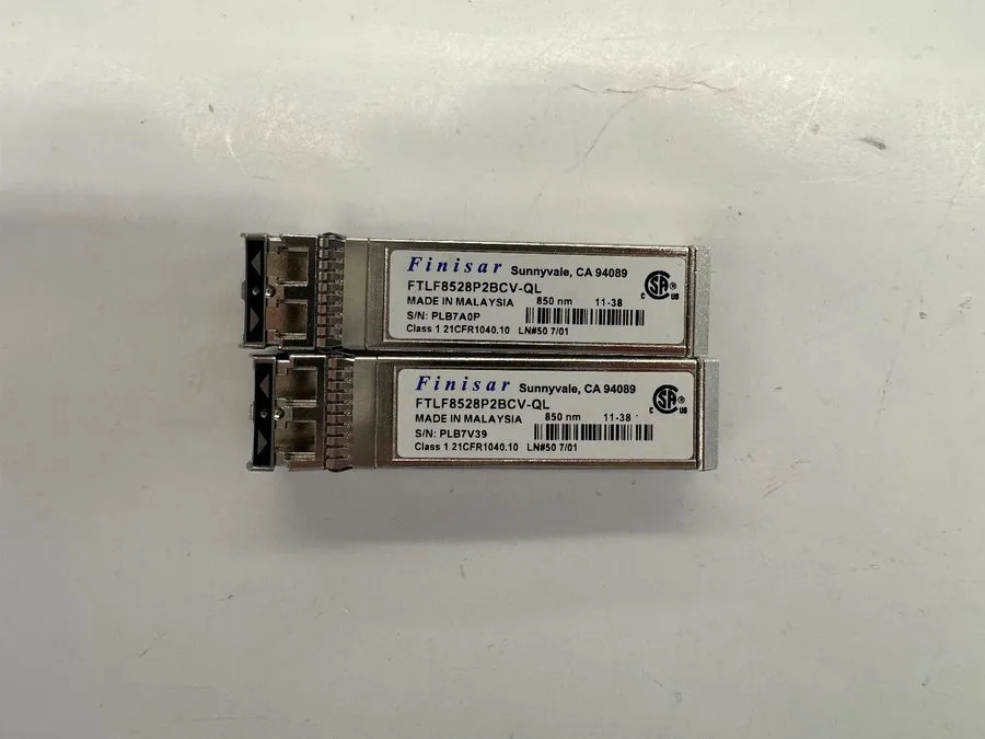 Трансивер FTLF8528P3BCV-QL Finisar 8.5Gbps 850nm SFP+ Transceiver Grade A