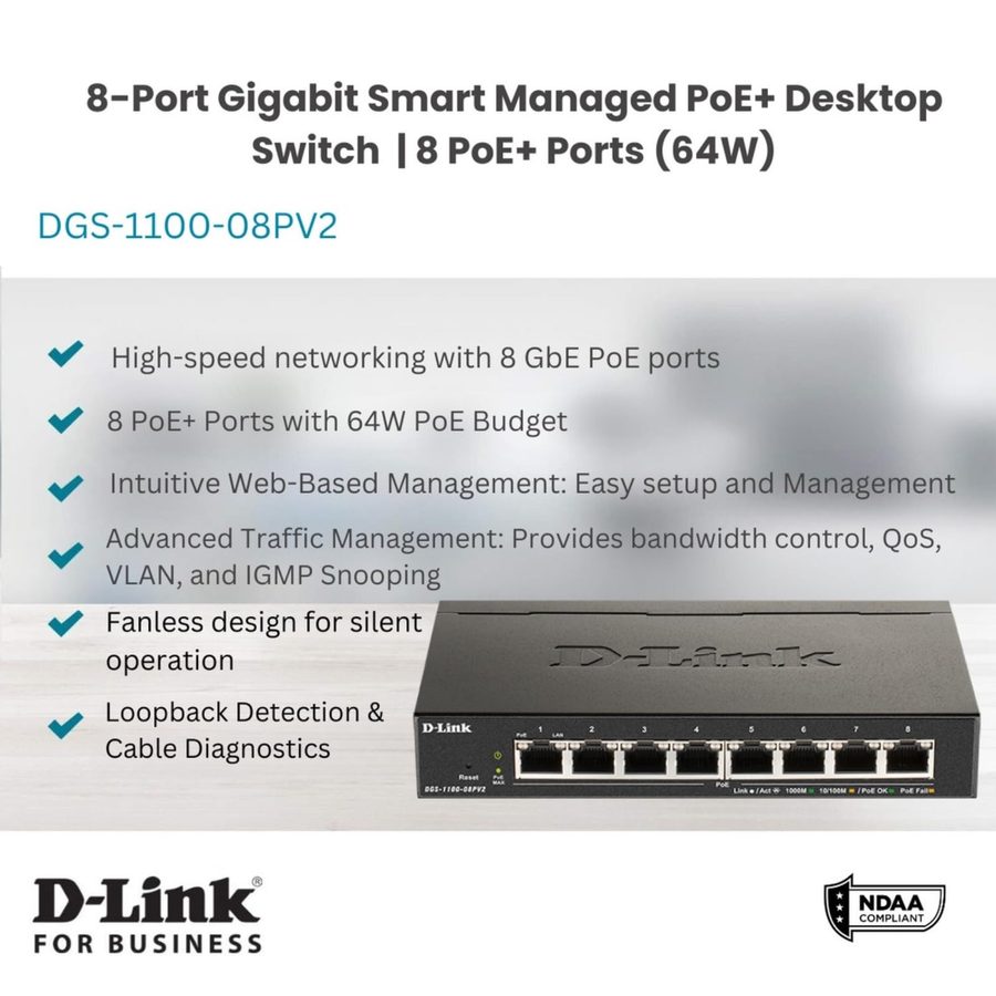 Фото лота DGS-1100-08PV2 от продавца №50190