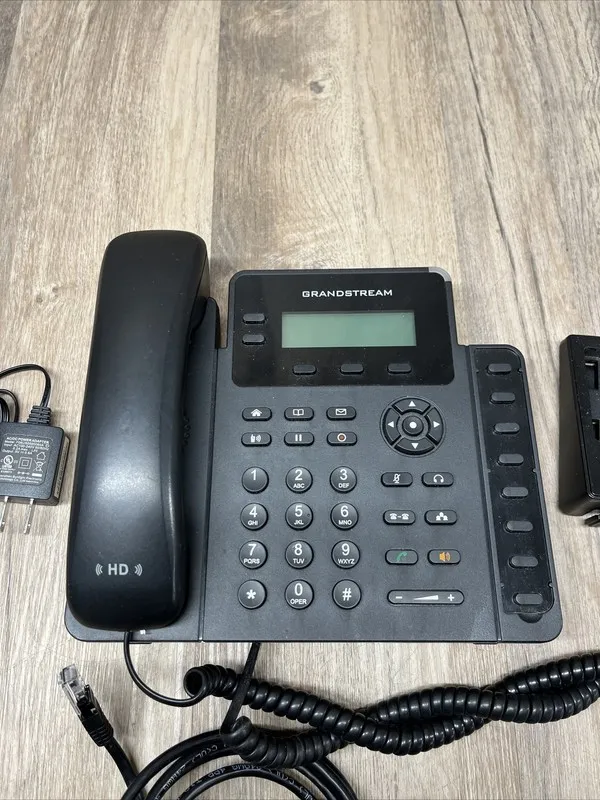 Grandstream GXP1628 Small to Medium Business HD IP Phone LCD Display Charcoal