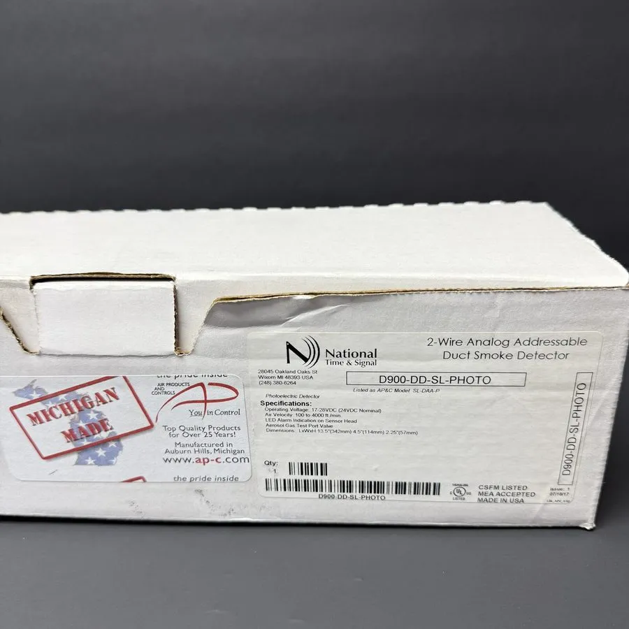 Оборудование пожарной сигнализации National Time Two Wire Analog Addressable Duc