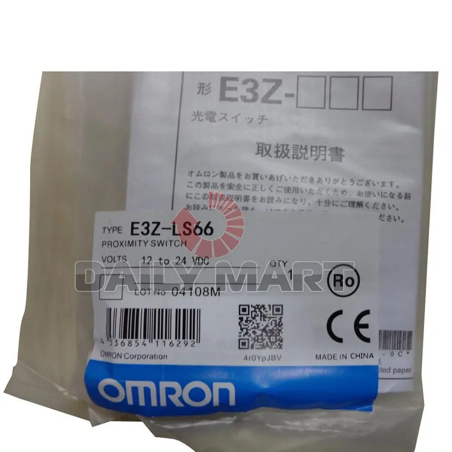 Фотоэлектрический датчик Omron E3Z-LS66 Photoelectric Switch Sensor, NPN Output, — фото лота 1