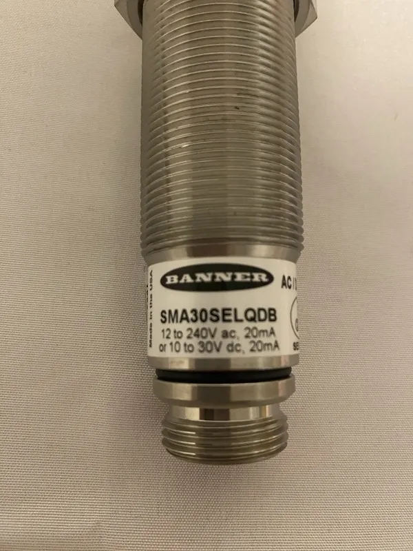 Фотоэлектрический датчик Banner SMA30SELQDB Photoelectric Sensor — фото лота 2